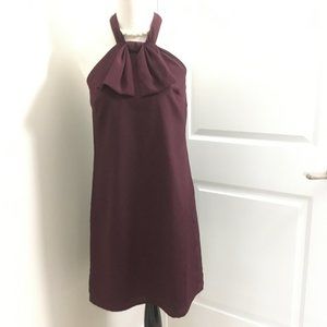 MERONA – A-line shift burgundy dress